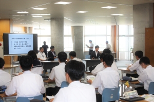 全体講義での説明