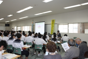 全体講義での説明